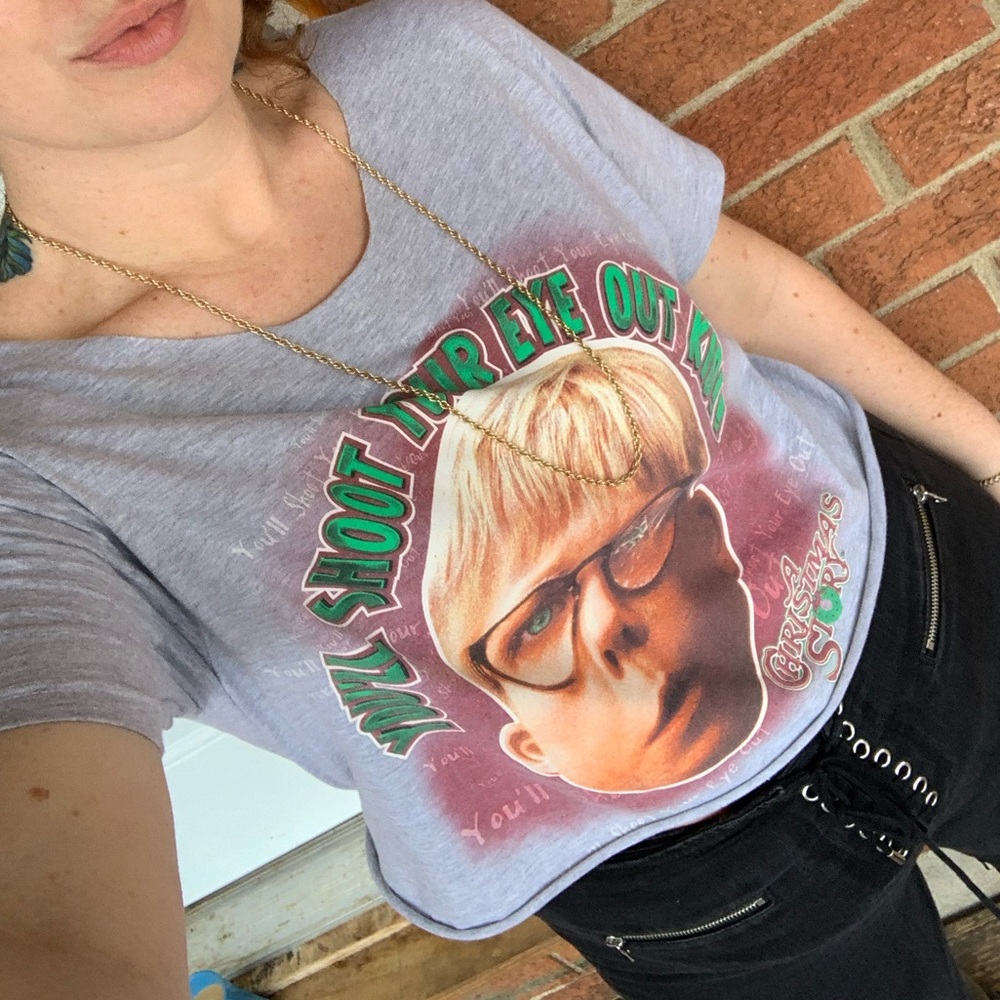 Retro 90s style box tee